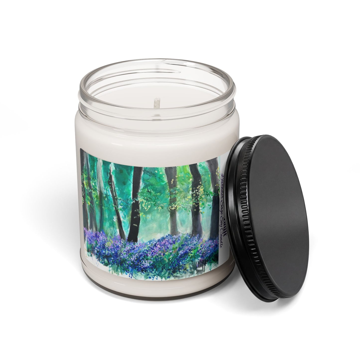 Lavender Forest — Soy Candle (White Sage and Lavender)