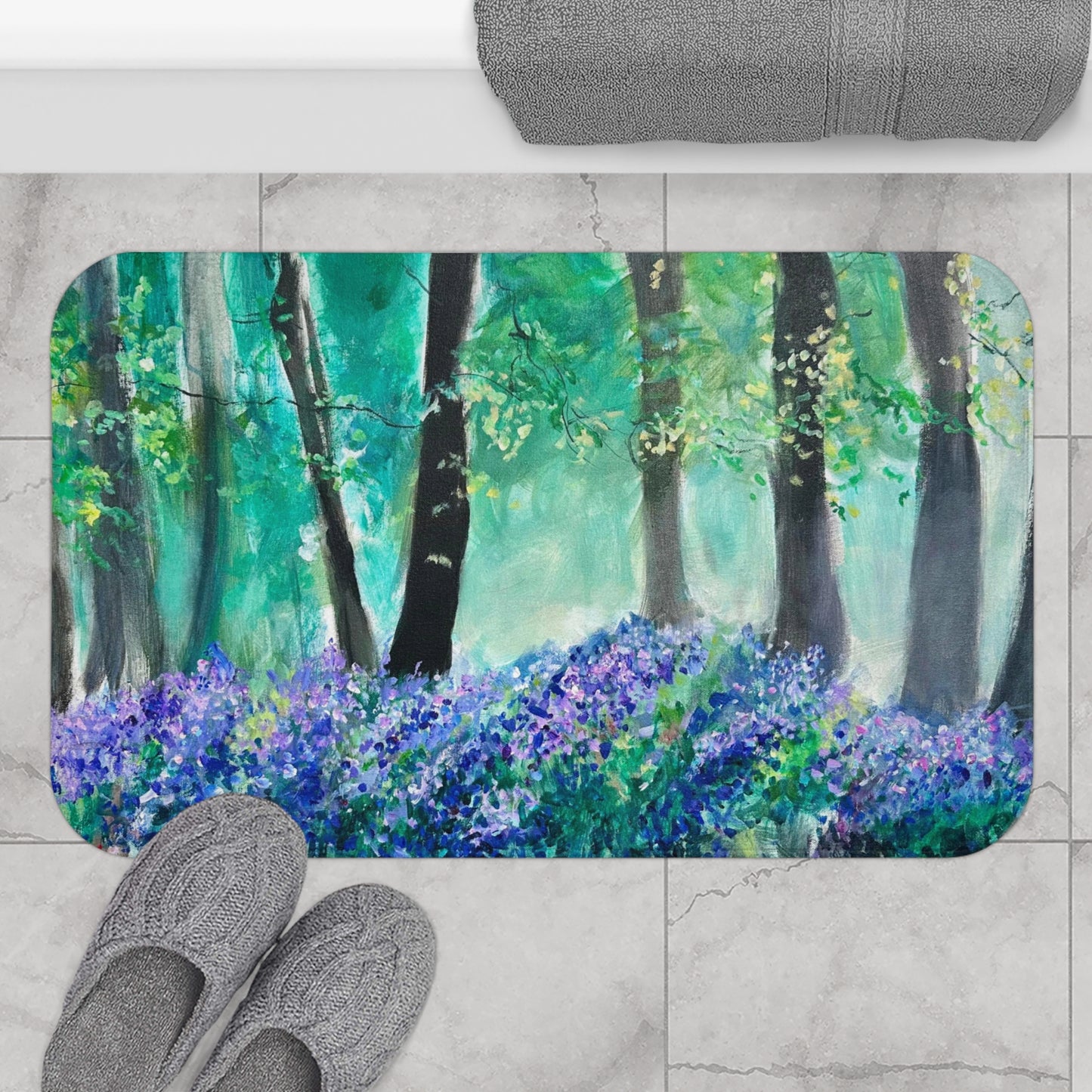 Lavender Forest — Kitchen & Bath Mat