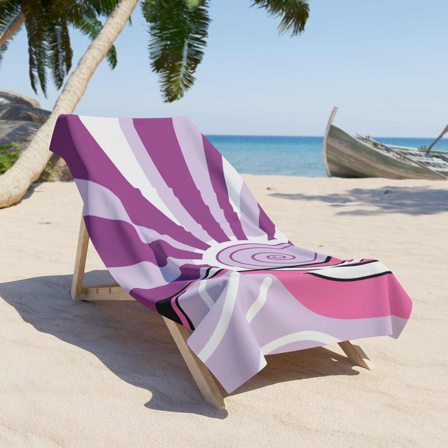 Sunrise on the Water — Beach Towel