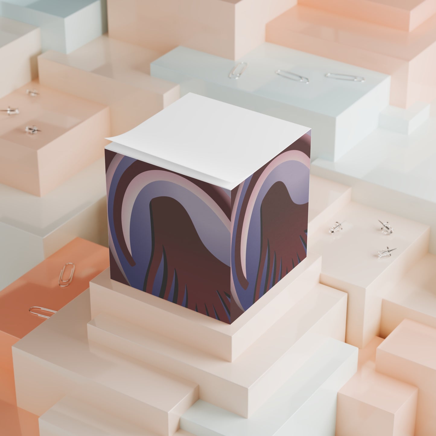 Girl — Sticky Note Cube