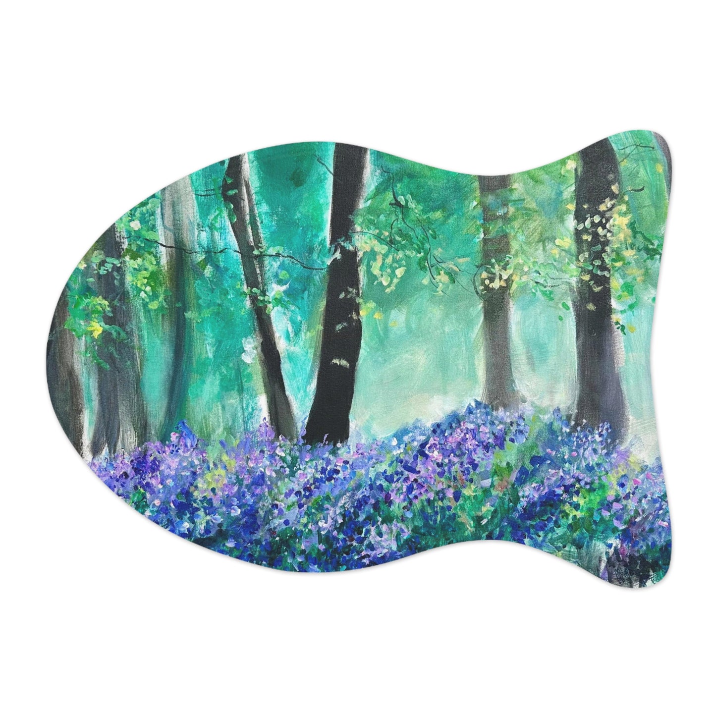 Lavender Forest — Pet Feeding Mat