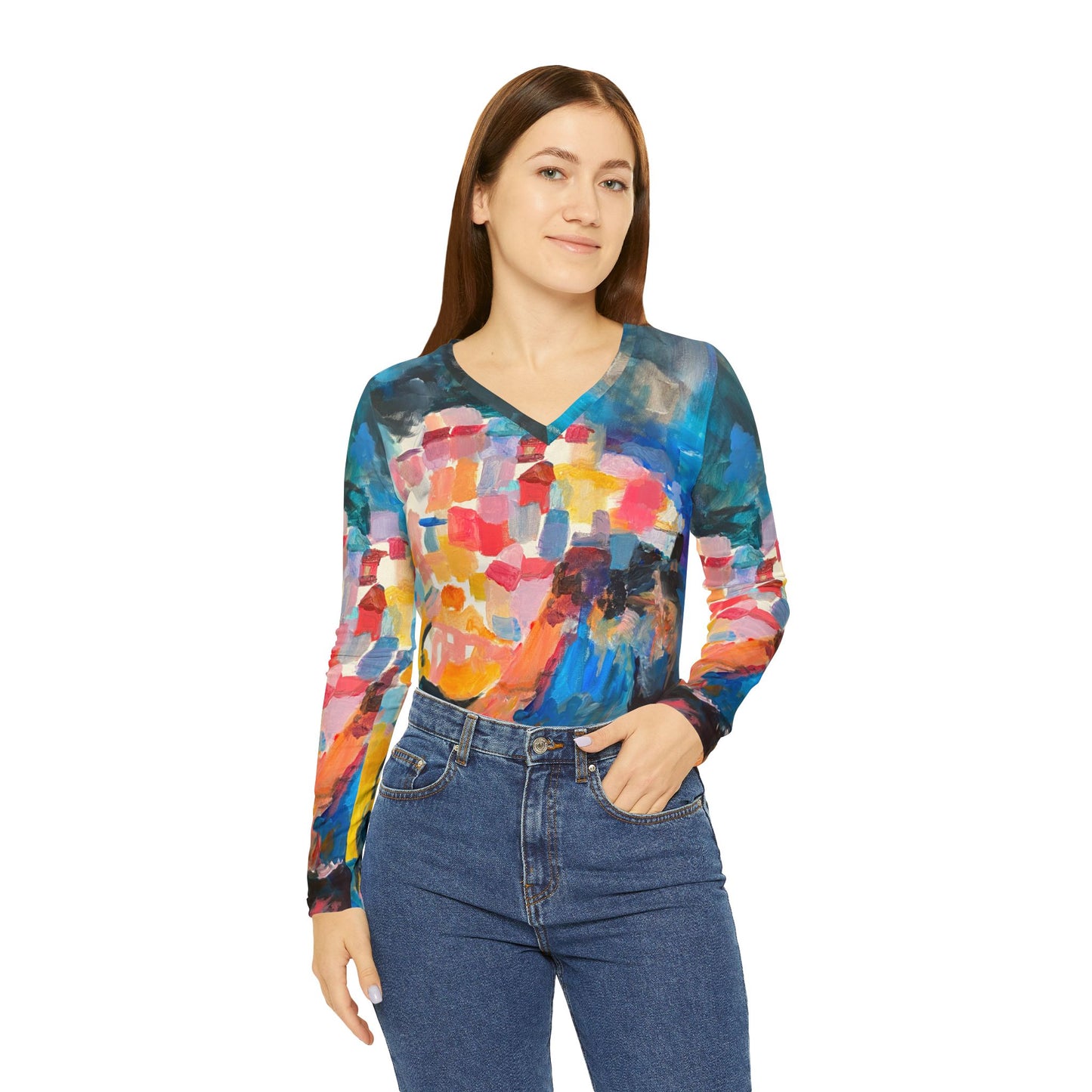 Positano at Night — Long Sleeve Shirt