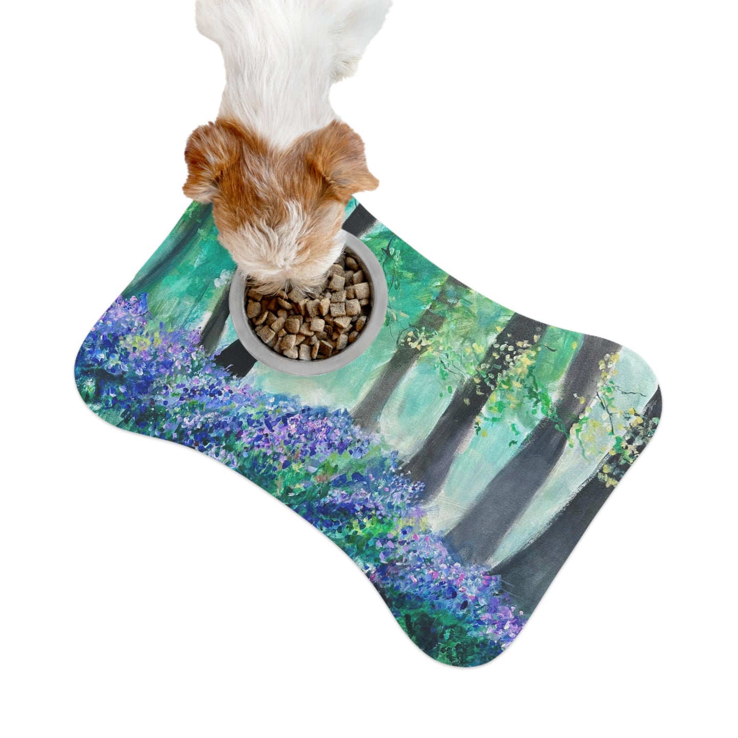 Lavender Forest — Pet Feeding Mat