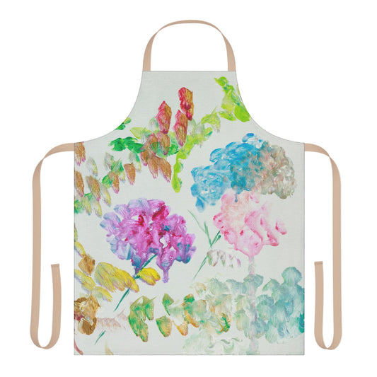 Spring Apron, Choose Strap Color (5 Choices)