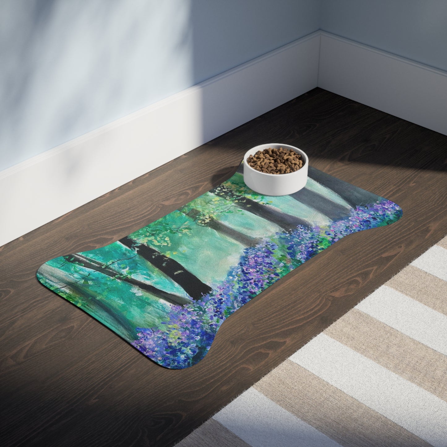 Lavender Forest — Pet Feeding Mat