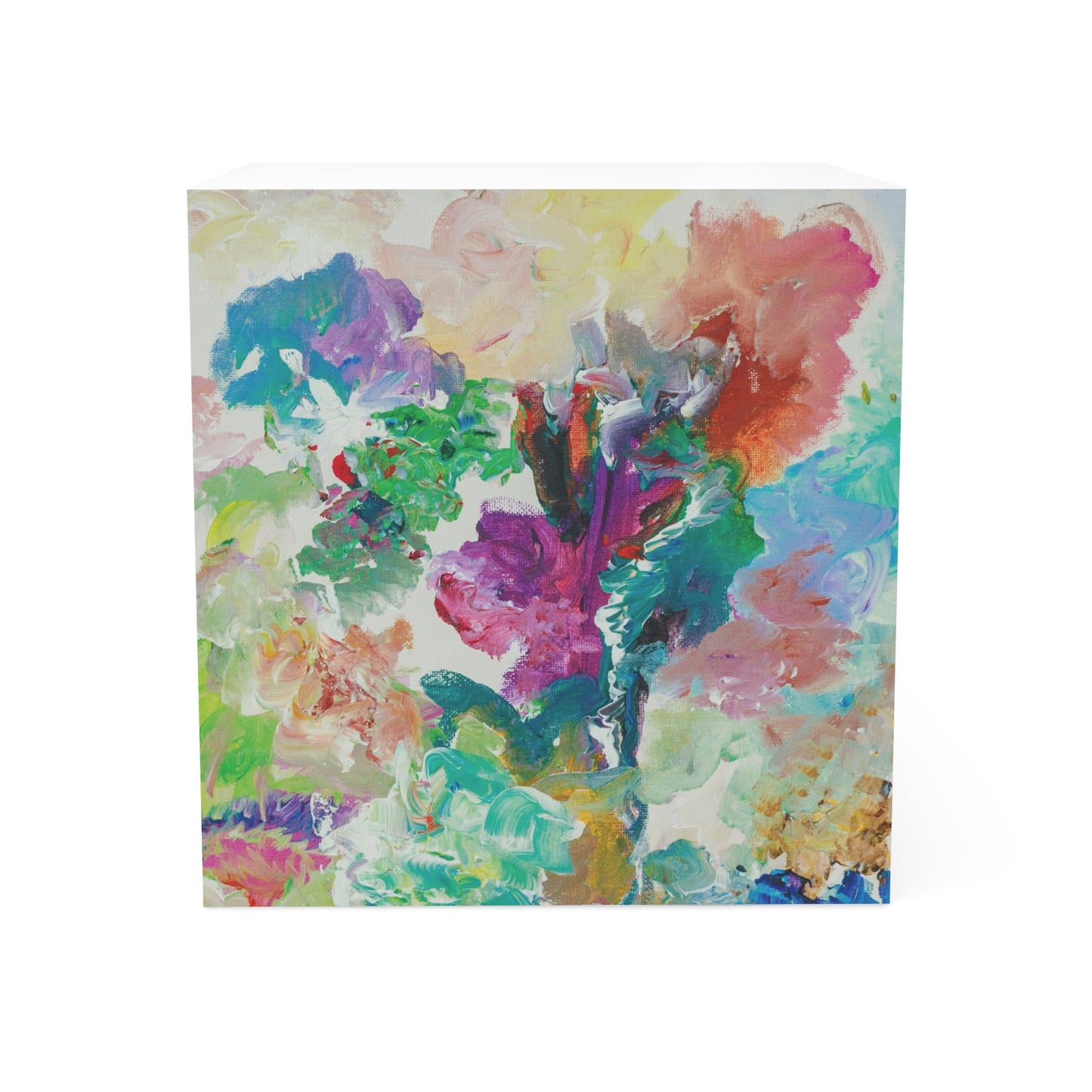 Bouquet Series #2 — Sticky Note Cube
