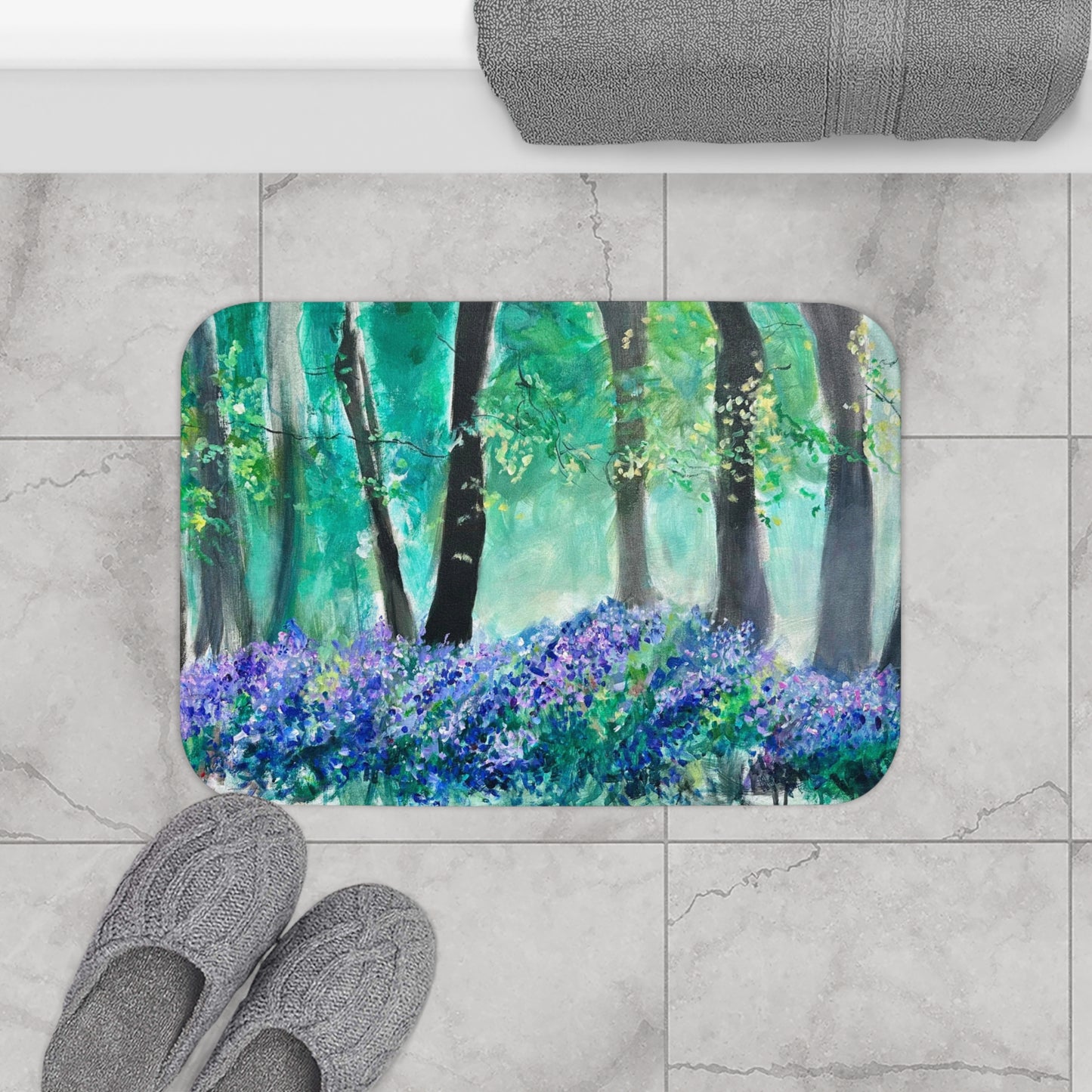 Lavender Forest — Kitchen & Bath Mat