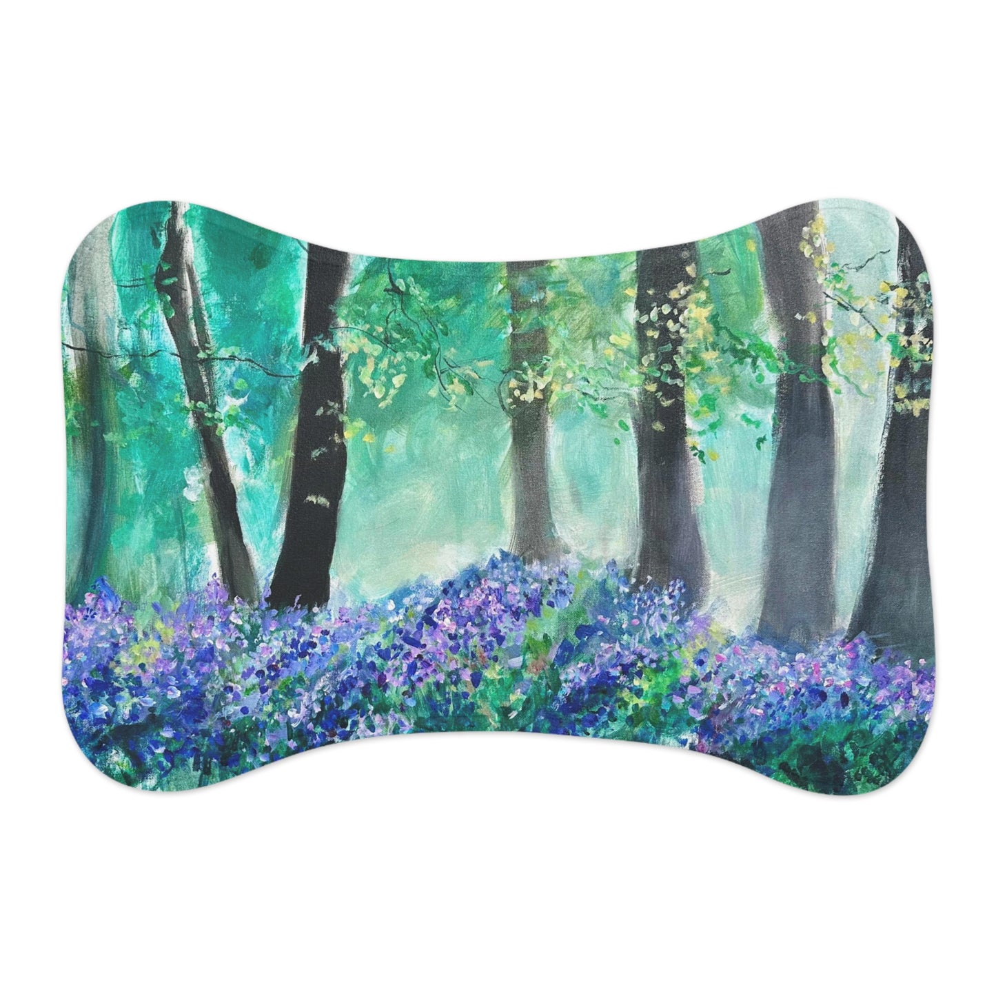 Lavender Forest — Pet Feeding Mat