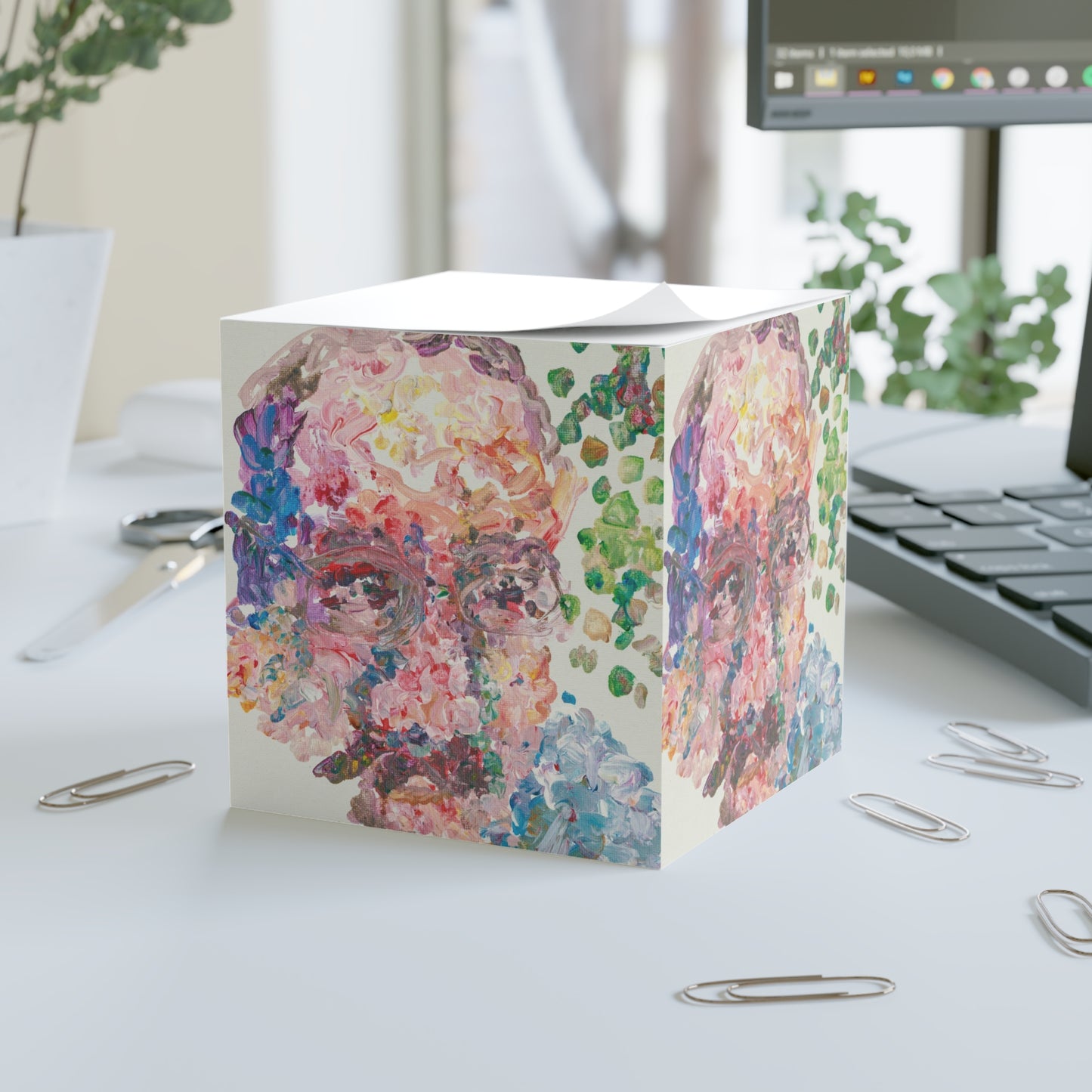The Husband — Sticky Note Cube