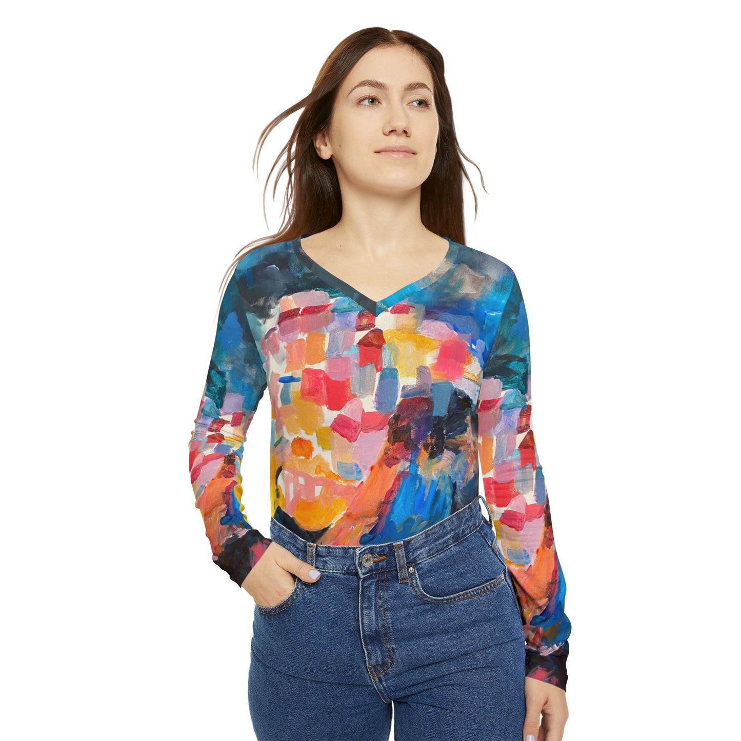 Positano at Night — Long Sleeve Shirt