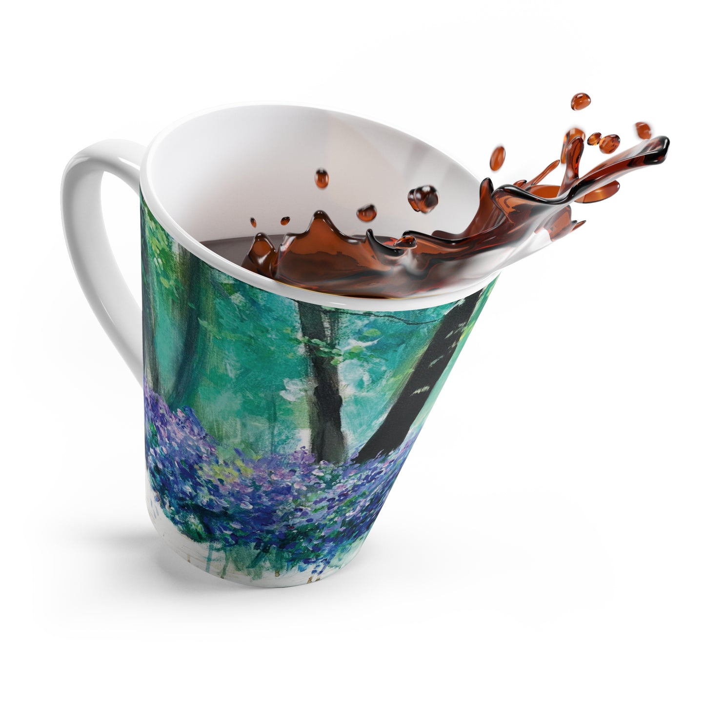 Lavender Forest — Latte Mug