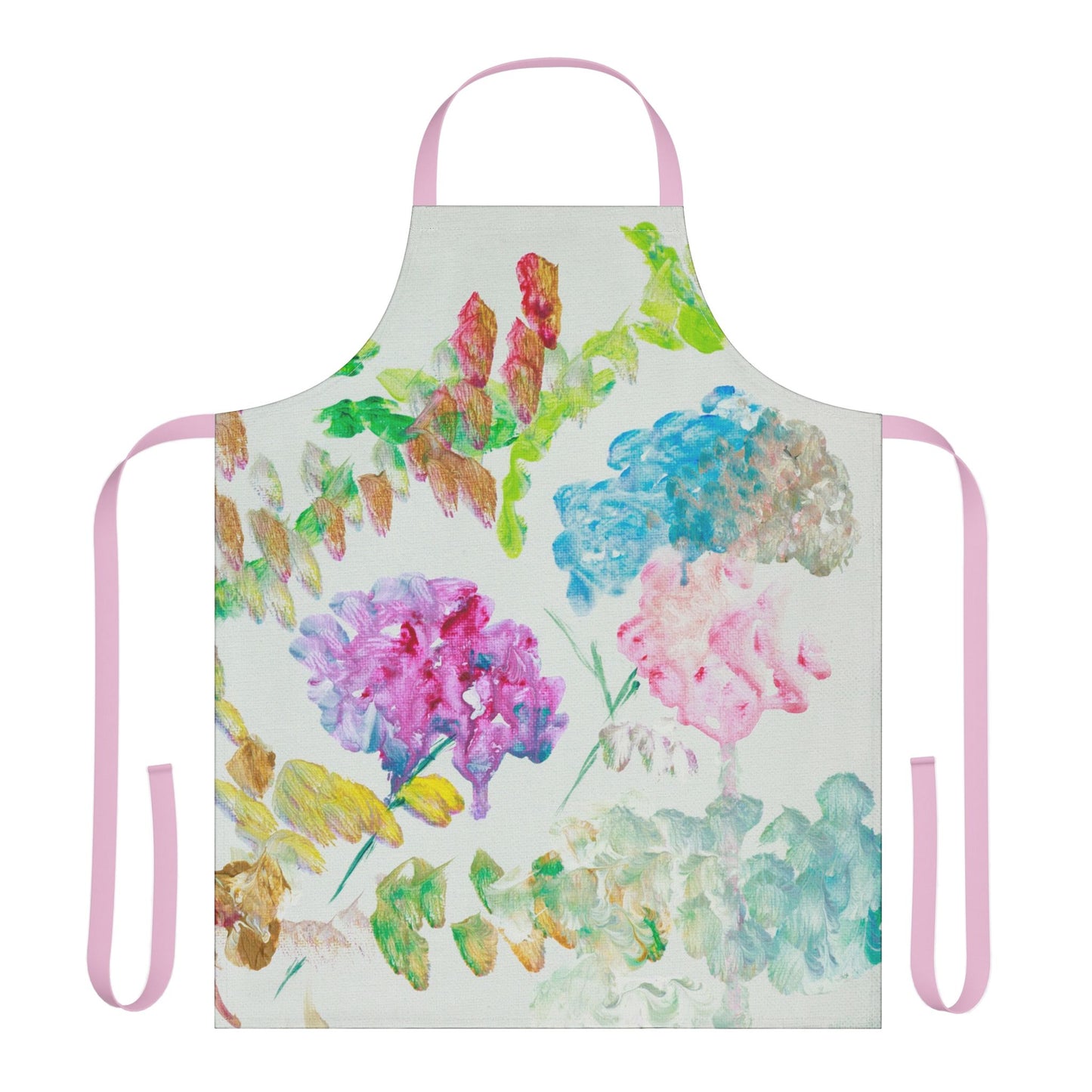 Spring Apron, Choose Strap Color (5 Choices)