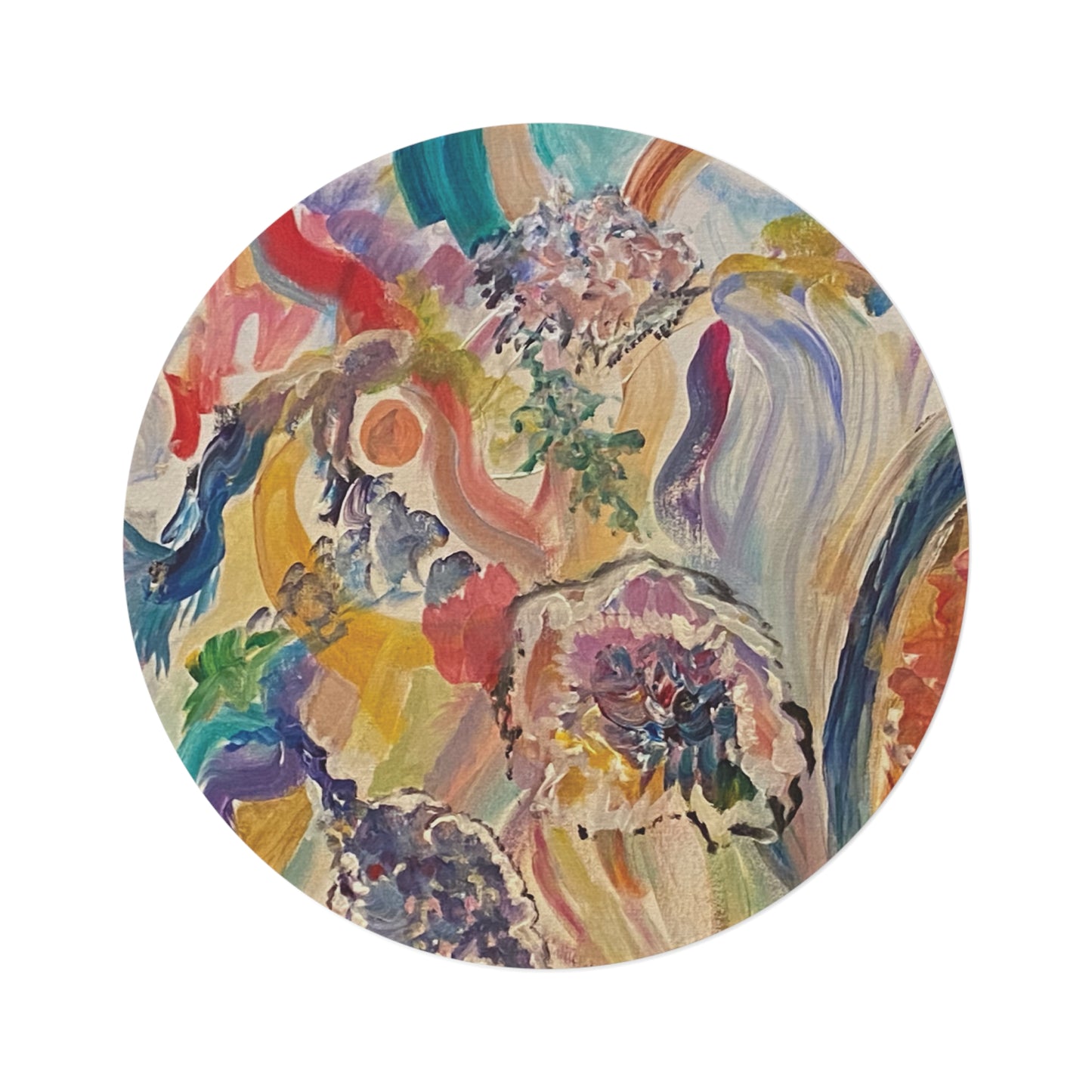 Living Bouquet — Round Rug