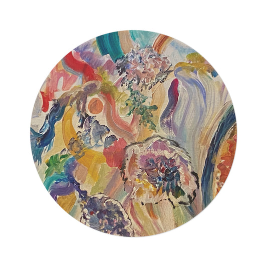 Living Bouquet — Round Rug