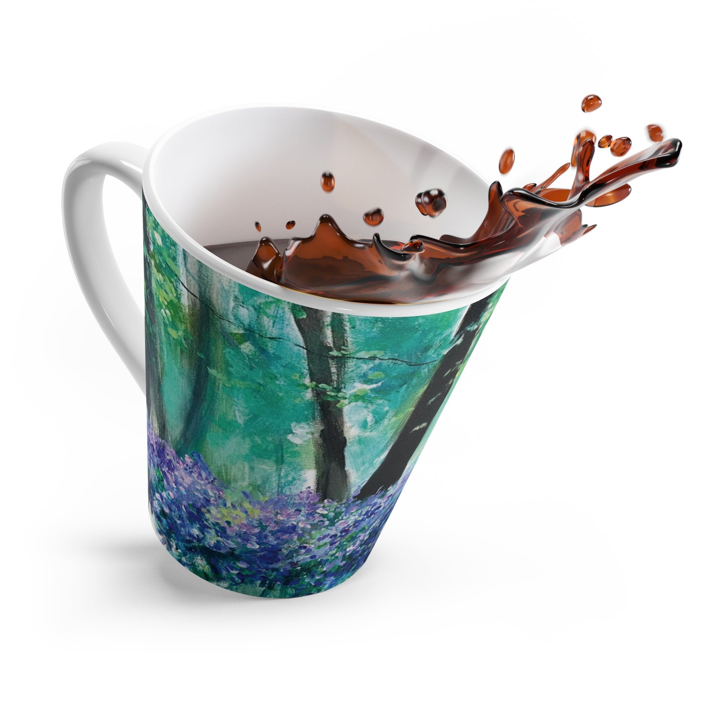 Lavender Forest — Latte Mug