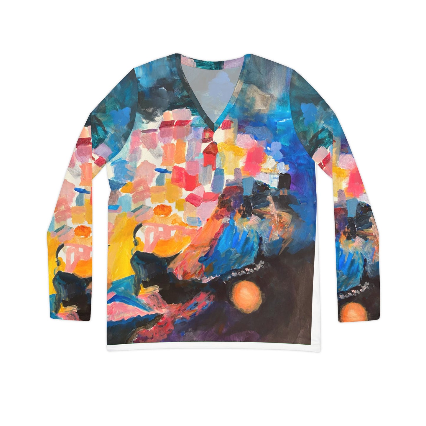 Positano at Night — Long Sleeve Shirt