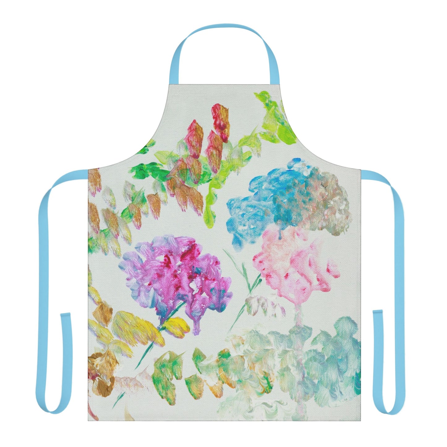 Spring Apron, Choose Strap Color (5 Choices)