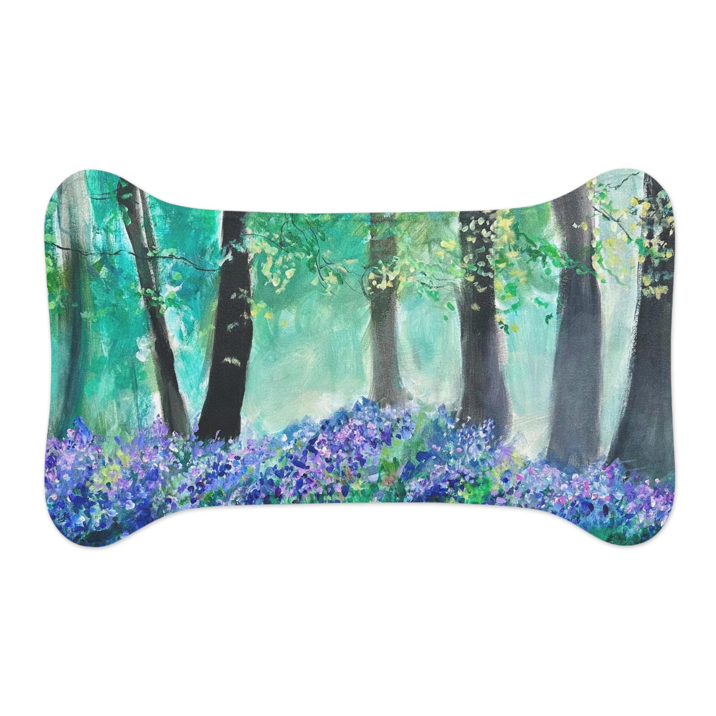 Lavender Forest — Pet Feeding Mat