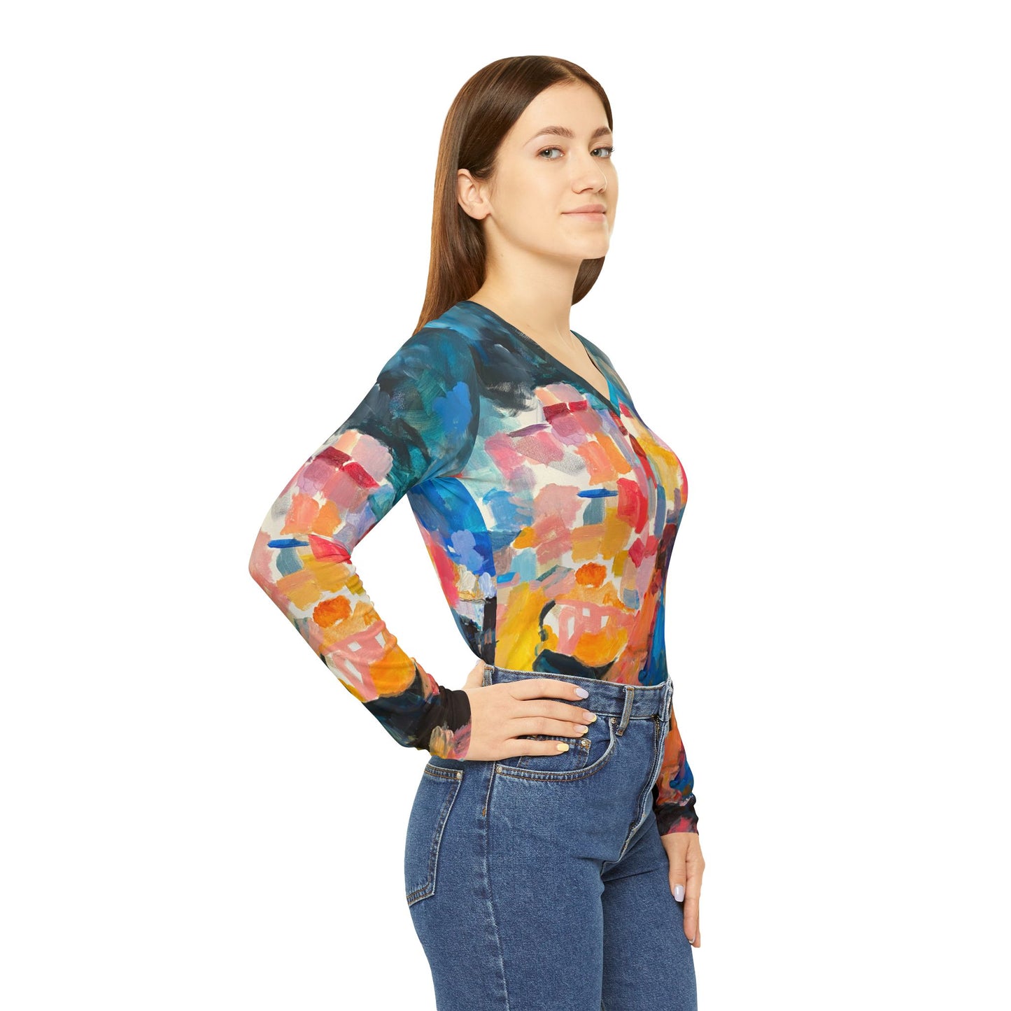 Positano at Night — Long Sleeve Shirt