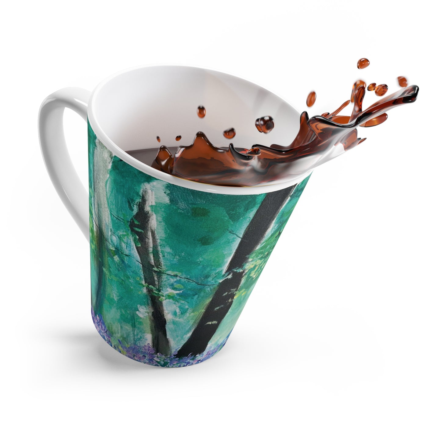 Lavender Forest — Latte Mug
