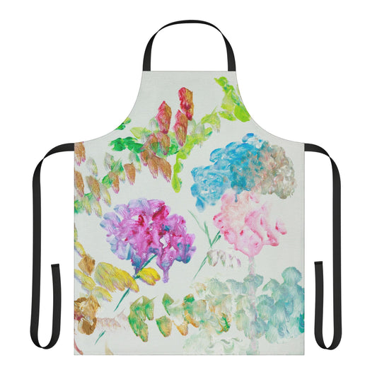 Spring Apron, Choose Strap Color (5 Choices)